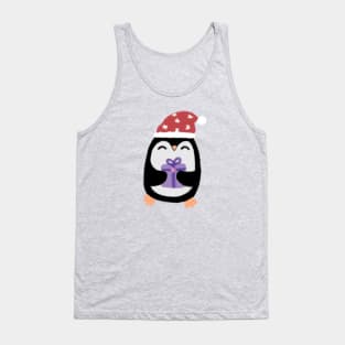 Christmas penguin Tank Top